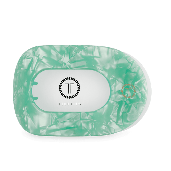 Spring Splash small Flat Round Hair Clip