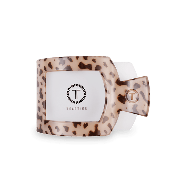 Blonde Tortoise  Flat Square Hair Clip