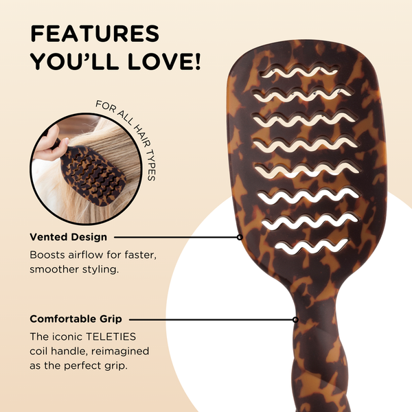 Vented Hair Brushes