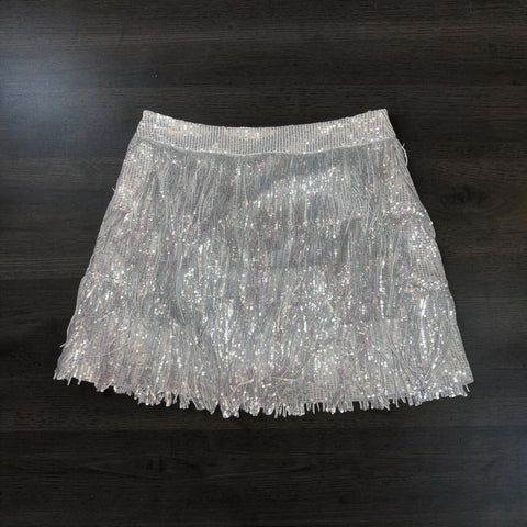 Night Out Fringe Skirt