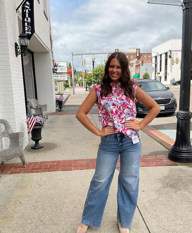 Risen Tummy control jeans