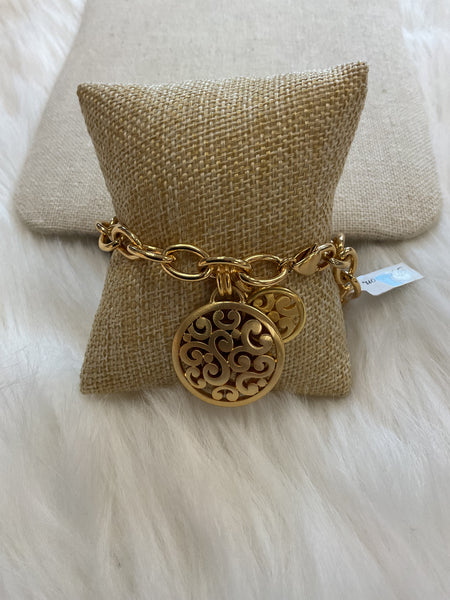Brighton Contemporary Gold Link Bracelet