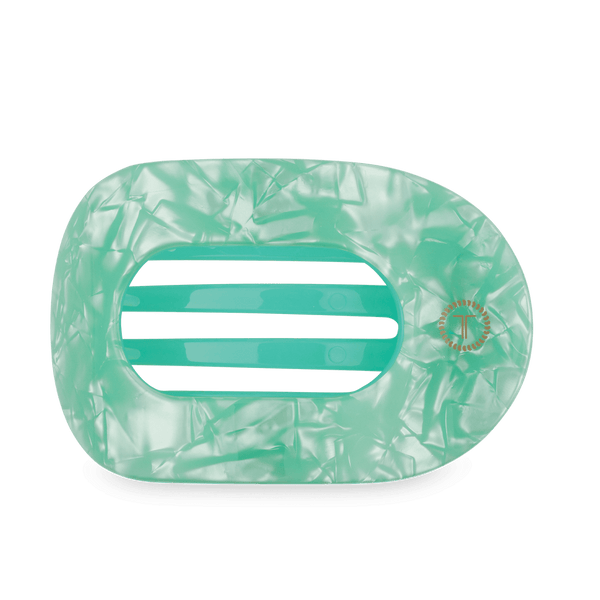 Spring Splash small Flat Round Hair Clip