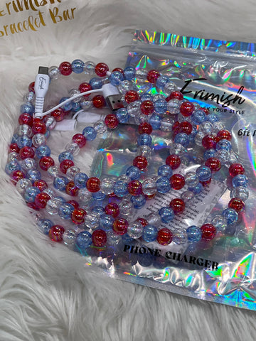 Erimish beaded phone charger