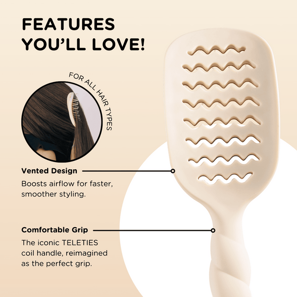 Vented Hair Brushes