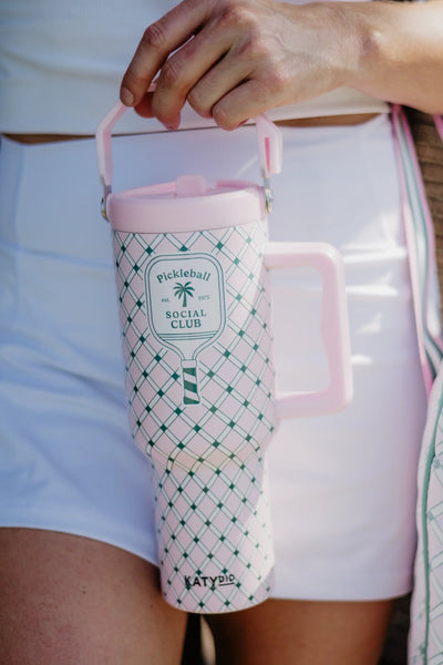 Pickleball Social Club Tumbler - 38oz