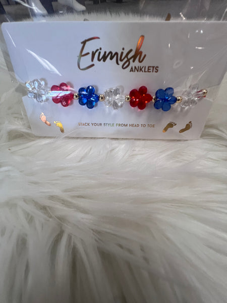 Erimish Summer daisy anklet