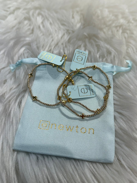 Enewton Signature Cross Gold Bracelet