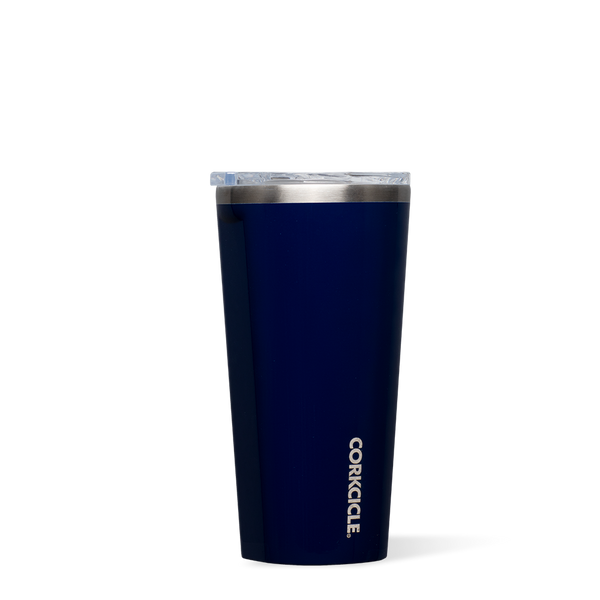 Corkcicle Classic Tumbler in the Gloss Midnight Navy