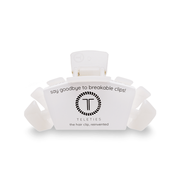 Classic Coconut White Small Claw Clip