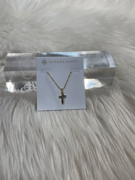 Kendra Scott Gold Cross Pendant