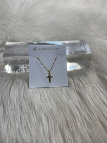 Kendra Scott Gold Cross Pendant