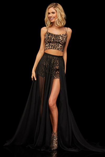 Two Piece Cheetah set