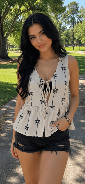 The Bow-Tastic vest