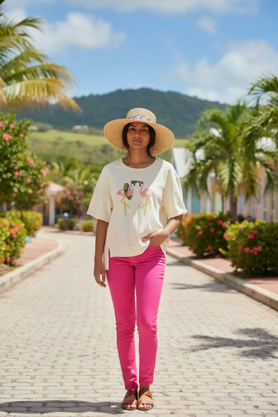 Flamingo tee