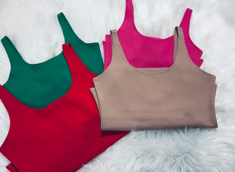 seamless tank top bodysuits