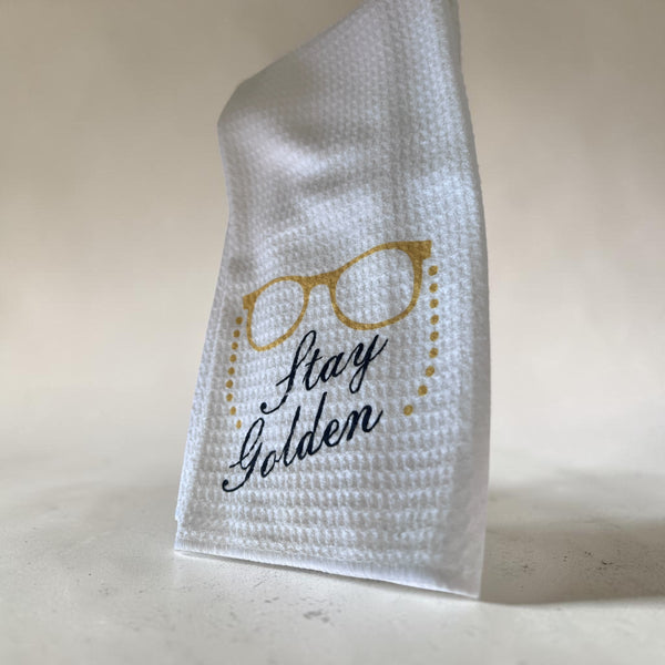 Stay Golden hand towel