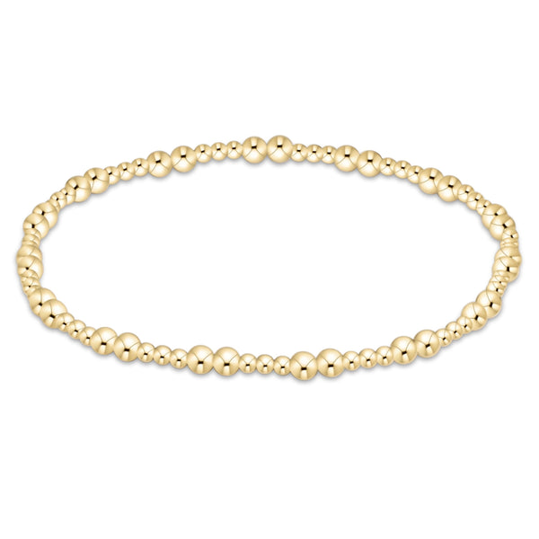 together gold 3mm bracelet