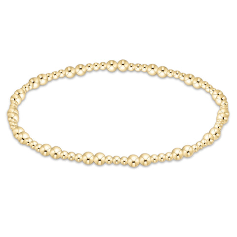 together gold 3mm bracelet