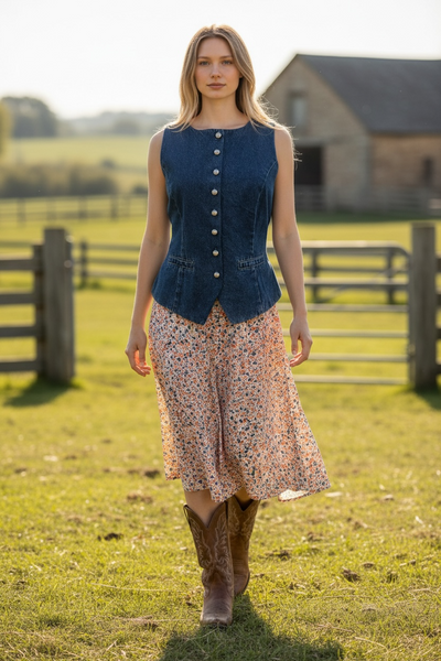 The Prairie Sweetheart Vest