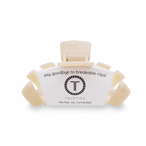 Classic Almond Beige Claw Clip