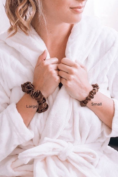 For the Love of Nudes Silk Scrunchies