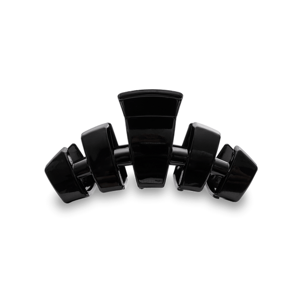 Jet Black Medium Claw Hair Clip