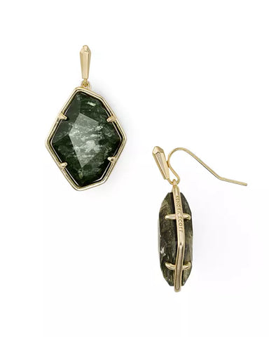 Dax Faceted Geometric Drop Earrings