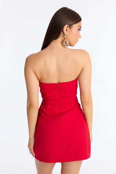 Season Of Love Strapless Mini