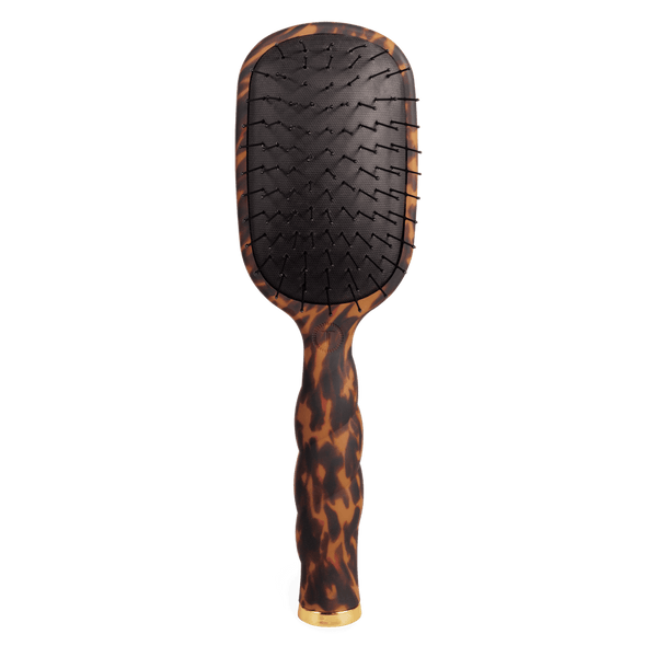 Detangler Hair Brush for thick  Hair - Tortoise