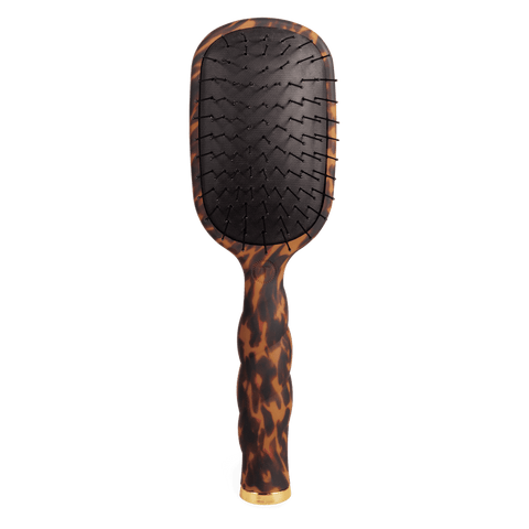 Detangler Hair Brush for thick  Hair - Tortoise