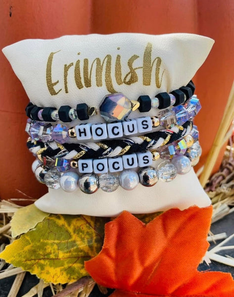 The "Hocus Pocus" Beaded Bracelet Stack
