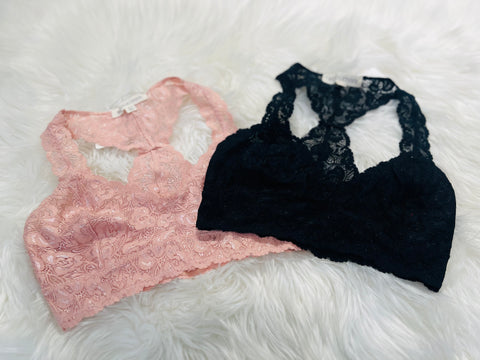 Galloon
Lace Racerback Bralettes