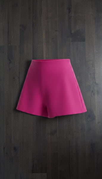 Do + Be Hot Pink Flare Shorts