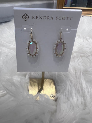 Kendra Scott Beaded Lee Gold Drop Earrings