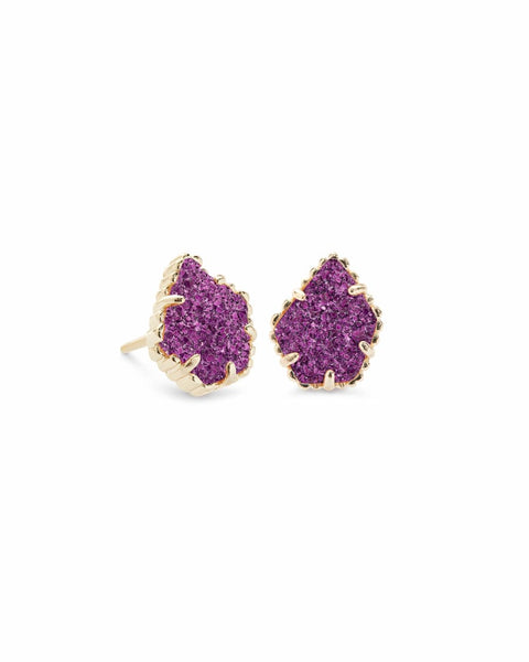 Tessa Stud Earrings in Gold