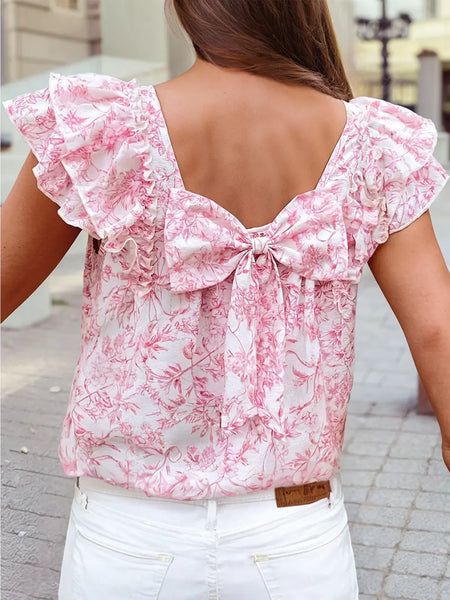 The Petal Blossom Flutter Top