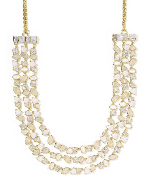 Isabelle Gold Statement Necklace