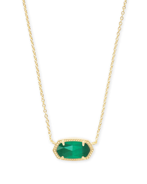 Elisa Gold Pendant Necklace