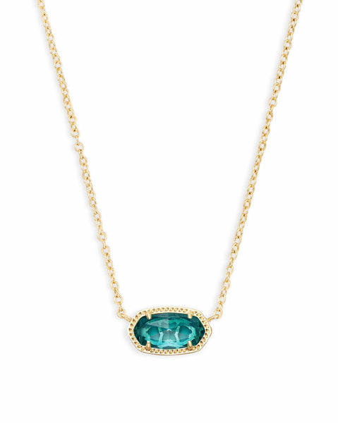 Elisa Gold Pendant Necklace