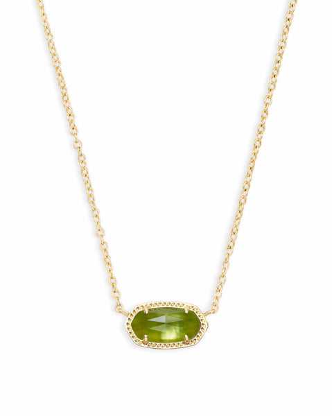 Elisa Gold Pendant Necklace