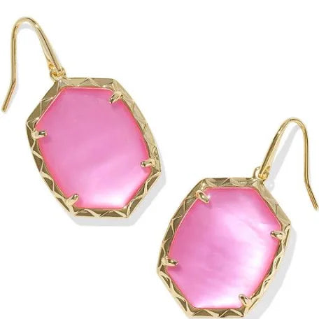 Kendra Scott Daphne Drop Earrings in Gold Azalea Illusion