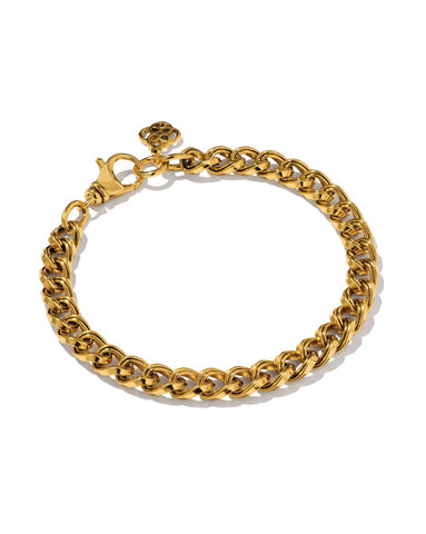Vincent Chain Bracelet in Vintage Gold