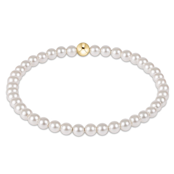 classic pearl 4mm bracelet(6.25)
