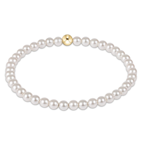 classic pearl 4mm bracelet(6.25)