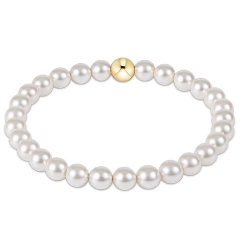 classic pearl 6mm bracelet(6.25)