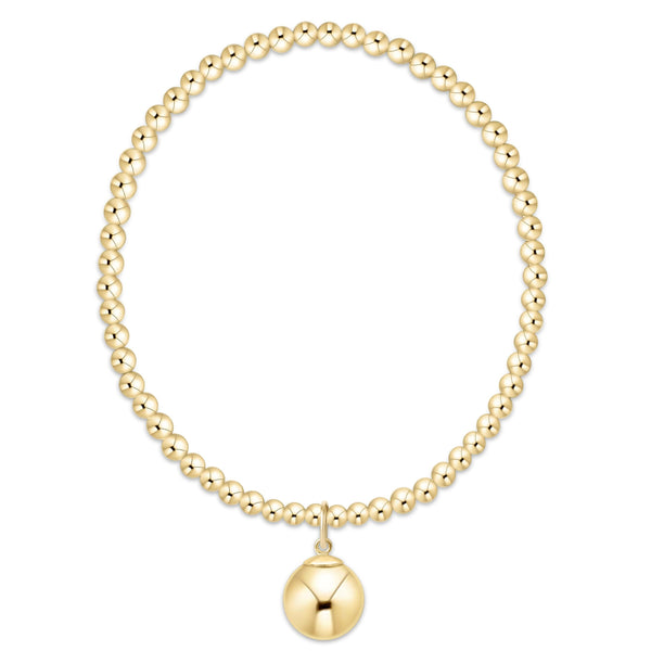 classic gold 3mm bracelet - classic gold 10mm charm
(6.25)