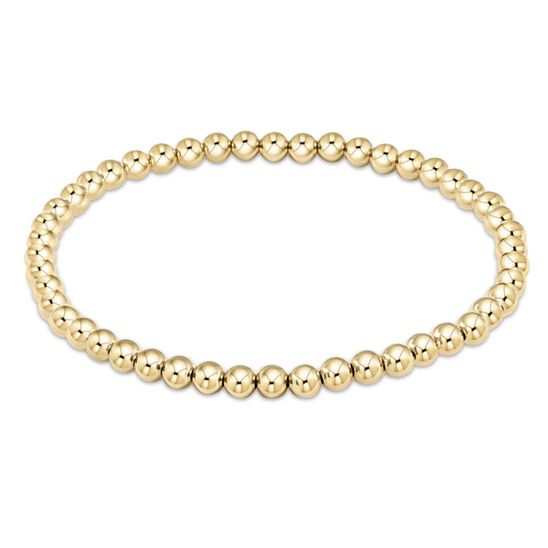 classic gold 4mm bracelet (6.25)