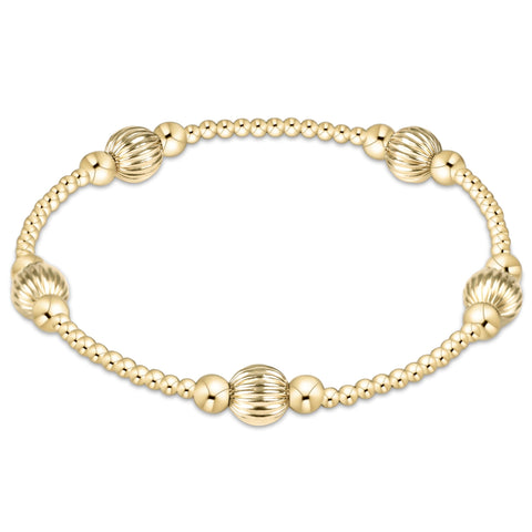 purpose dignity 6mm gold bracelet(6.25)