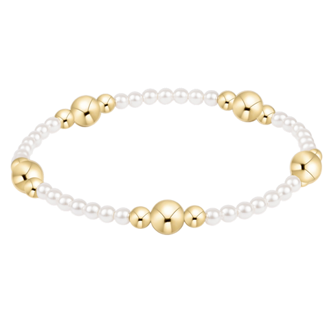 purpose gold 6mm pearl bracelet(6.25)